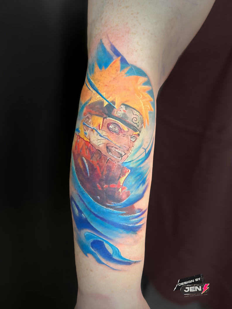 naruto tattoo by designbyjens